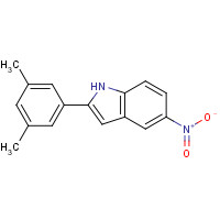 192774-00-8 2-(3,5-dimethylphenyl)-5-nitro-1H-indole chemical structure