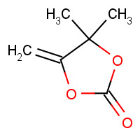 4437-80-3 4,4-dimethyl-5-methylidene-1,3-dioxolan-2-one chemical structure