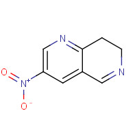 1430218-31-7 3-nitro-7,8-dihydro-1,6-naphthyridine chemical structure