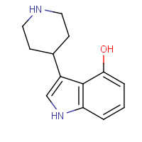 1413525-74-2 3-piperidin-4-yl-1H-indol-4-ol chemical structure