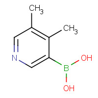 1001907-71-6 (4,5-dimethylpyridin-3-yl)boronic acid chemical structure