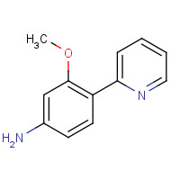 605652-55-9 3-methoxy-4-pyridin-2-ylaniline chemical structure