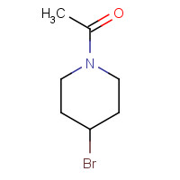 1082915-85-2 1-(4-bromopiperidin-1-yl)ethanone chemical structure