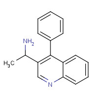 1374187-81-1 1-(4-phenylquinolin-3-yl)ethanamine chemical structure