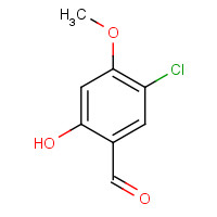 89938-56-7 5-chloro-2-hydroxy-4-methoxybenzaldehyde chemical structure