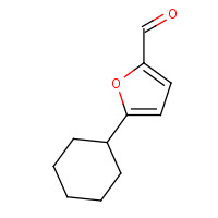 14174-51-7 5-cyclohexylfuran-2-carbaldehyde chemical structure