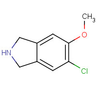 905362-56-3 5-chloro-6-methoxy-2,3-dihydro-1H-isoindole chemical structure