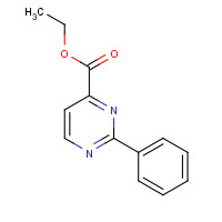 253769-50-5 ethyl 2-phenylpyrimidine-4-carboxylate chemical structure