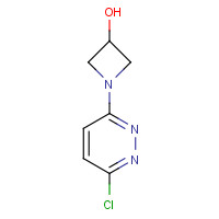 1020658-48-3 1-(6-chloropyridazin-3-yl)azetidin-3-ol chemical structure