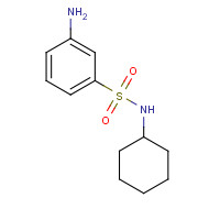 61886-26-8 3-amino-N-cyclohexylbenzenesulfonamide chemical structure