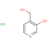 67992-19-2 4-(hydroxymethyl)pyridin-3-ol;hydrochloride chemical structure