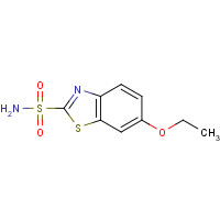 452-35-7 6-ethoxy-1,3-benzothiazole-2-sulfonamide chemical structure