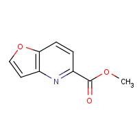 1352896-33-3 methyl furo[3,2-b]pyridine-5-carboxylate chemical structure