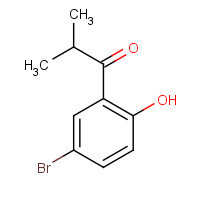 934524-37-5 1-(5-bromo-2-hydroxyphenyl)-2-methylpropan-1-one chemical structure