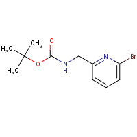 887580-31-6 tert-butyl N-[(6-bromopyridin-2-yl)methyl]carbamate chemical structure