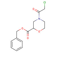 939411-97-9 benzyl 4-(2-chloroacetyl)morpholine-2-carboxylate chemical structure