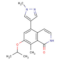 1616289-94-1 8-methyl-5-(1-methylpyrazol-4-yl)-7-propan-2-yloxy-2H-isoquinolin-1-one chemical structure