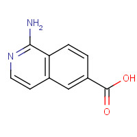 685502-48-1 1-aminoisoquinoline-6-carboxylic acid chemical structure