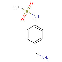 129872-50-0 N-[4-(aminomethyl)phenyl]methanesulfonamide chemical structure