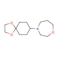 1046793-57-0 4-(1,4-dioxaspiro[4.5]decan-8-yl)-1,4-oxazepane chemical structure