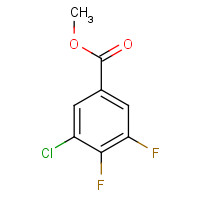 1214344-87-2 methyl 3-chloro-4,5-difluorobenzoate chemical structure