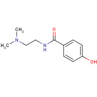 77301-24-7 N-[2-(dimethylamino)ethyl]-4-hydroxybenzamide chemical structure