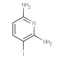 856851-34-8 3-iodopyridine-2,6-diamine chemical structure