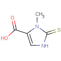 64038-57-9 3-methyl-2-sulfanylidene-1H-imidazole-4-carboxylic acid chemical structure