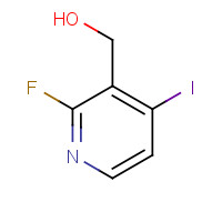 171366-19-1 (2-fluoro-4-iodopyridin-3-yl)methanol chemical structure
