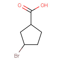 885953-19-5 3-bromocyclopentane-1-carboxylic acid chemical structure