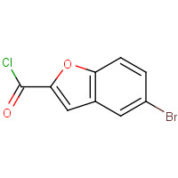 62878-96-0 5-bromo-1-benzofuran-2-carbonyl chloride chemical structure