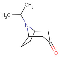 3423-28-7 8-propan-2-yl-8-azabicyclo[3.2.1]octan-3-one chemical structure