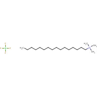 73257-08-6 hexadecyl(trimethyl)azanium;tetrafluoroborate chemical structure