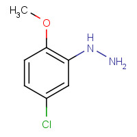 202823-24-3 (5-chloro-2-methoxyphenyl)hydrazine chemical structure