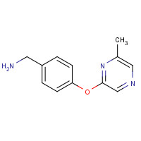 926921-67-7 [4-(6-methylpyrazin-2-yl)oxyphenyl]methanamine chemical structure