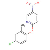 219865-91-5 2-(4-chloro-2-methylphenoxy)-5-nitropyridine chemical structure
