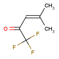 400-31-7 1,1,1-trifluoro-4-methylpent-3-en-2-one chemical structure
