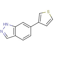 281203-98-3 6-thiophen-3-yl-1H-indazole chemical structure