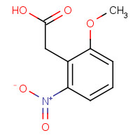 20876-28-2 2-(2-methoxy-6-nitrophenyl)acetic acid chemical structure