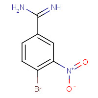 790623-32-4 4-bromo-3-nitrobenzenecarboximidamide chemical structure