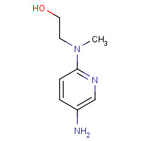 4928-46-5 2-[(5-aminopyridin-2-yl)-methylamino]ethanol chemical structure