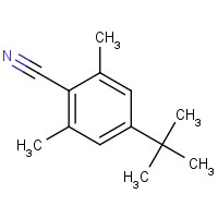 88166-76-1 4-tert-butyl-2,6-dimethylbenzonitrile chemical structure