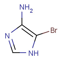 72852-02-9 5-bromo-1H-imidazol-4-amine chemical structure