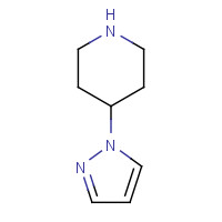 762240-09-5 4-pyrazol-1-ylpiperidine chemical structure