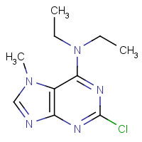 857172-63-5 2-chloro-N,N-diethyl-7-methylpurin-6-amine chemical structure