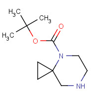 674792-08-6 tert-butyl 4,7-diazaspiro[2.5]octane-4-carboxylate chemical structure