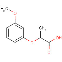 7309-52-6 2-(3-methoxyphenoxy)propanoic acid chemical structure