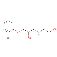 89225-43-4 1-(2-hydroxyethylamino)-3-(2-methylphenoxy)propan-2-ol chemical structure