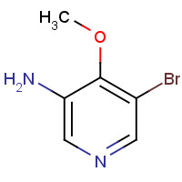 31872-78-3 5-bromo-4-methoxypyridin-3-amine chemical structure