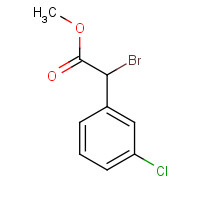 137420-52-1 methyl 2-bromo-2-(3-chlorophenyl)acetate chemical structure